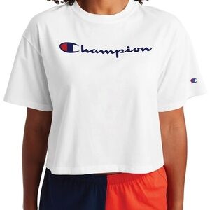 Champion Off-White Logo Tee